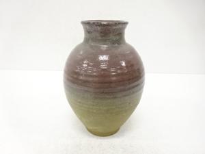 作家物　釉彩　壷